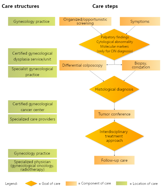 Care algorithm agreed by consensus (2014, 2021)